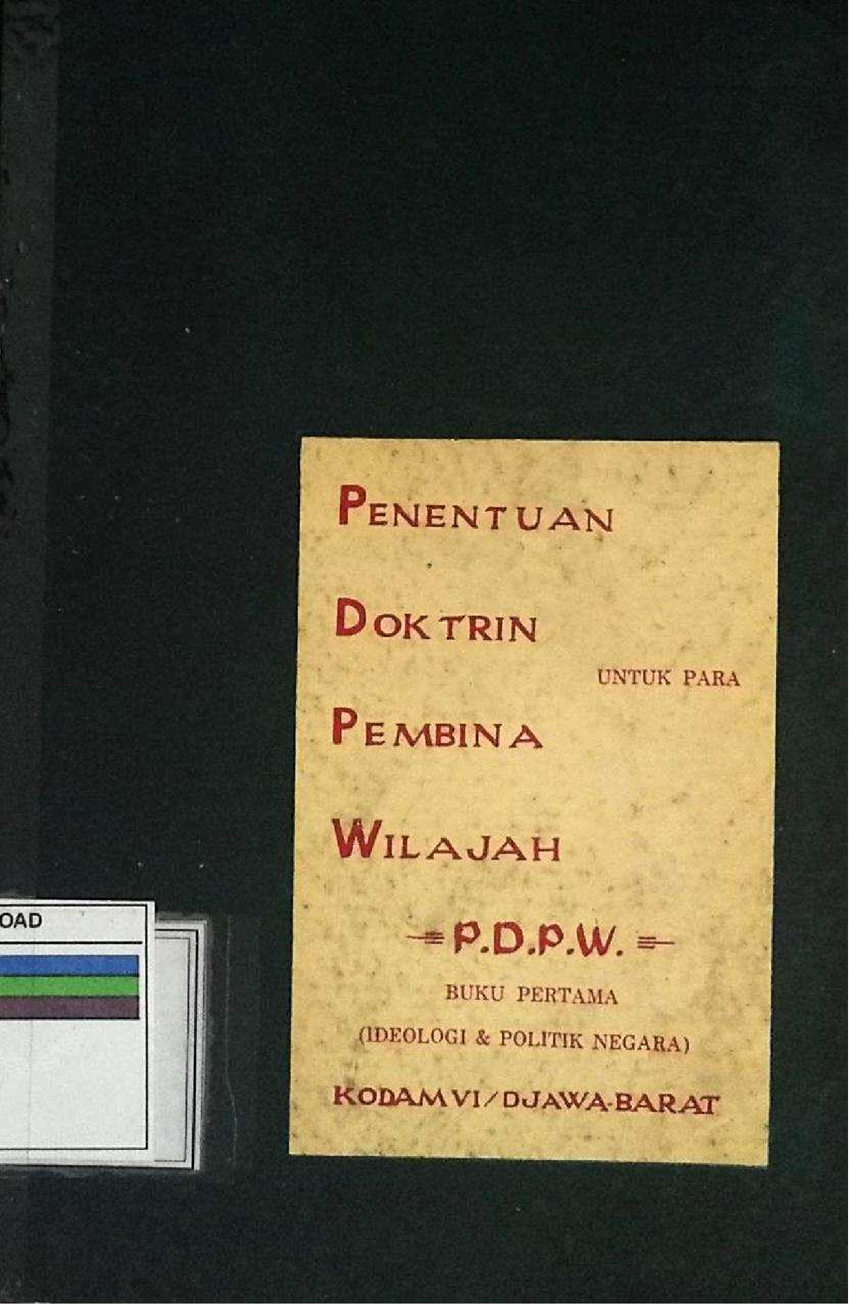 Penentuan Doktrin Untuk Para Pembina Wilayah